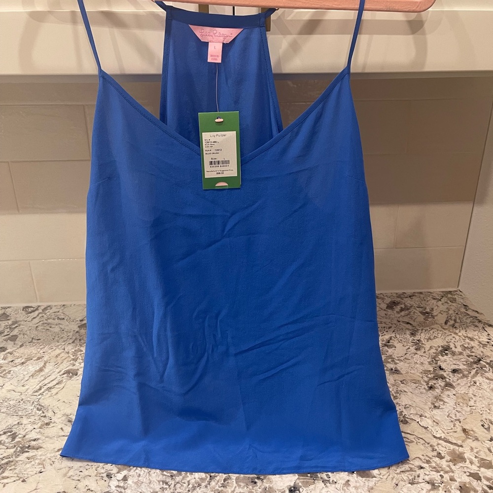 Lilly Pulitzer cami in a beautiful color blue!